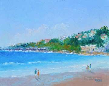 Seascape Painting - coogee beach abstract seascape